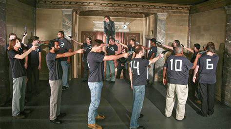 16 Men Are Forced to Play Russian Roulette But Only The.
